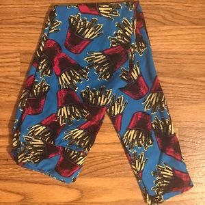 LuLaRoe UNICORN French Fry OS Leggings